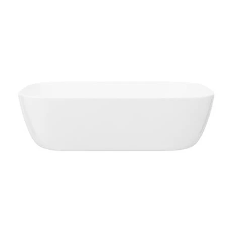 Arezzo Floating Basin Shelf with Drawer - Matt White - 600mm inc. Curved Rectangular Basin 7 Arezzo Floating Basin Shelf with Drawer - Matt White - 600mm inc. Curved Rectangular Basin - Image 5