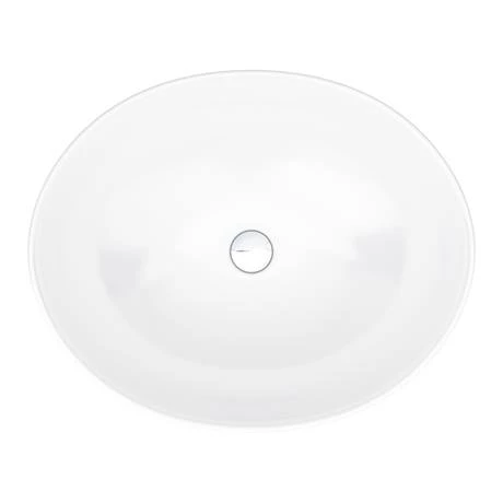 Arezzo Countertop Basin Unit - Grey with Black Handles - 600mm inc. Basin 6 Arezzo Countertop Basin Unit - Grey with Black Handles - 600mm inc. Basin - Image 4