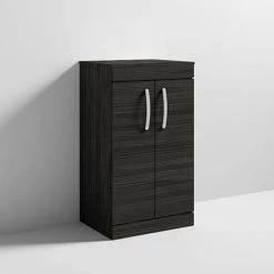 Brooklyn Floor Standing Countertop Vanity Unit - Black - 505mm -Countertop Vanity Units Sales BFS5WTB d5 460