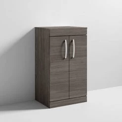 Brooklyn Floor Standing Countertop Vanity Unit - Grey Avola - 505mm with Chrome Handles 9 Brooklyn Floor Standing Countertop Vanity Unit - Grey Avola - 505mm with Chrome Handles -Countertop Vanity Units Sales BFS5WTG nd2 460