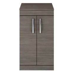 Brooklyn Floor Standing Countertop Vanity Unit - Grey Avola - 505mm with Chrome Handles 8 Brooklyn Floor Standing Countertop Vanity Unit - Grey Avola - 505mm with Chrome Handles -Countertop Vanity Units Sales BFS5WTG d3 460