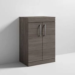 Brooklyn Floor Standing Countertop Vanity Unit - Grey Avola - 605mm with Chrome Handles 9 Brooklyn Floor Standing Countertop Vanity Unit - Grey Avola - 605mm with Chrome Handles -Countertop Vanity Units Sales BFS6WTG nd3 460