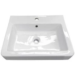 Chatsworth Traditional White Vanity - 560mm Wide -Countertop Vanity Units Sales C560WHT d2 460