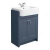 Chatsworth Traditional Blue Semi-Recessed Vanity - 600mm Wide 1 Chatsworth Traditional Blue Semi-Recessed Vanity - 600mm Wide -Countertop Vanity Units Sales C600SRBLU p