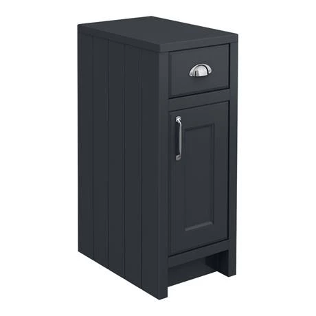 Chatsworth Traditional Graphite Double Basin Vanity + Cupboard Combination Unit 8 Chatsworth Traditional Graphite Double Basin Vanity + Cupboard Combination Unit - Image 6