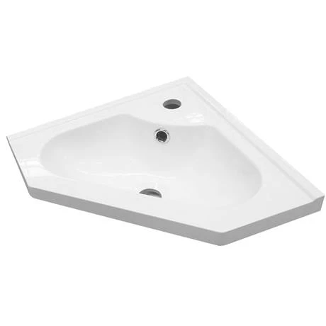 Chatsworth Traditional Graphite Corner Vanity Unit 4 Chatsworth Traditional Graphite Corner Vanity Unit - Image 2