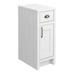 Chatsworth Traditional White Double Basin Vanity + Cupboard Combination Unit -Countertop Vanity Units Sales CWHT142PK nw d5 460