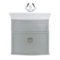 Imperial Etoile Verona Grey Ecru 530mm Wall Hung Vanity Unit