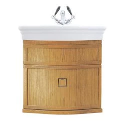 Imperial Etoile Verona Natural Oak 530mm Wall Hung Vanity Unit