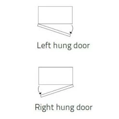 Miller - Traditional 1903 50 Single Door Wall Hung Vanity Unit with Ceramic Basin -Countertop Vanity Units Sales Hinged L 460