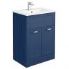 Keswick Blue 620mm Traditional Floorstanding Vanity Unit 2 Keswick Blue 620mm Traditional Floorstanding Vanity Unit -Countertop Vanity Units Sales KES BLU 620 p