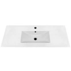 Keswick Grey 1015mm Traditional Floorstanding Vanity Unit -Countertop Vanity Units Sales KES GRY 100 detail1 460