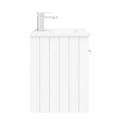 Keswick White 620mm Traditional Wall Hung 2 Door Vanity Unit -Countertop Vanity Units Sales KES WHT 6WH2C d4 460