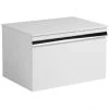 Roper Rhodes Pursuit Wall Hung Countertop Vanity Unit - Gloss White - 600mm Solid Worktop -Countertop Vanity Units Sales PURS600GW P