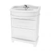 Miller - Traditional 1903 65 Two Drawer Vanity Unit with Ceramic Basin -Countertop Vanity Units Sales TRAD65DRWFS P