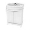 Miller - Traditional 1903 65 Two Door Vanity Unit with Ceramic Basin -Countertop Vanity Units Sales TRAD65FS P